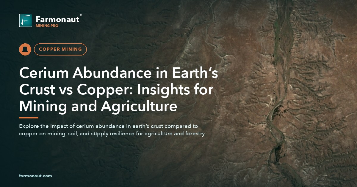 Cerium Abundance In Earthโs Crust Vs Copper: Insights For Mining And Agriculture 126 Cerium Abundance In Earthโs Crust Vs Copper: Insights For Mining And Agriculture