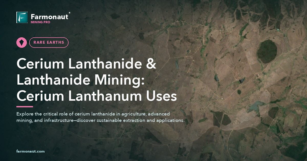 Cerium Lanthanide &Amp; Lanthanide Mining: Cerium Lanthanum Uses
