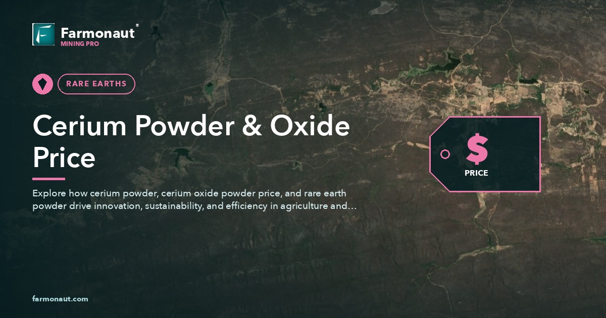 Cerium Powder &Amp; Oxide Price