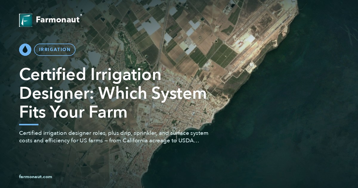 Certified Irrigation Designer: Which System Fits Your Farm