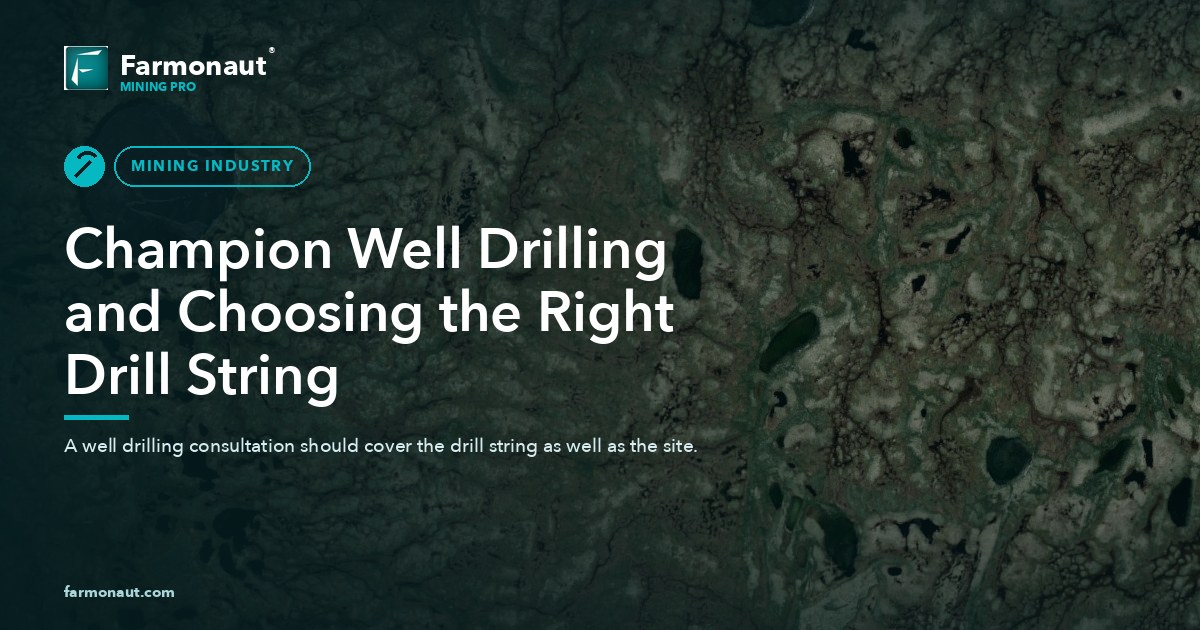 Champion Well Drilling And Choosing The Right Drill String