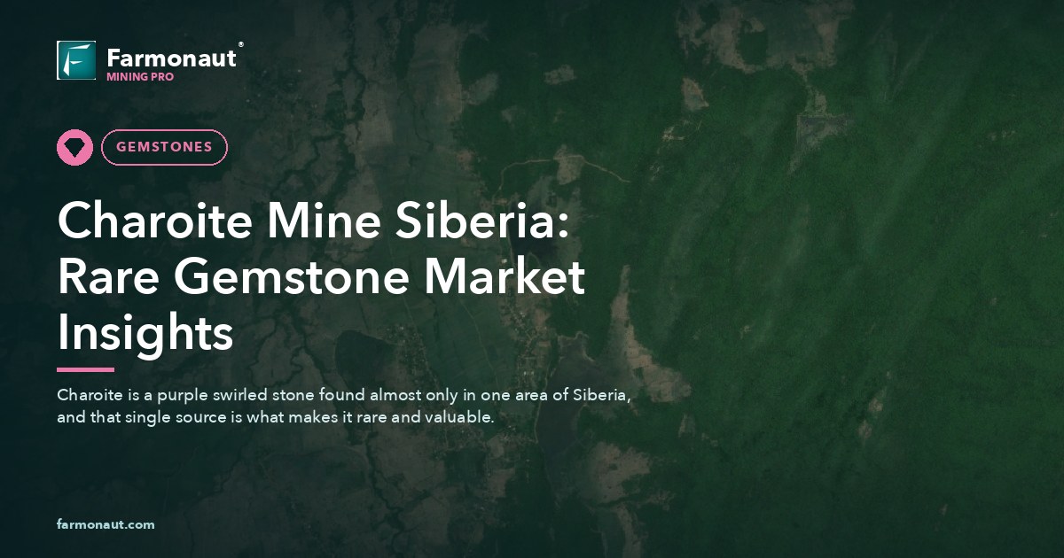 Charoite Mine Siberia: Rare Gemstone Market Insights