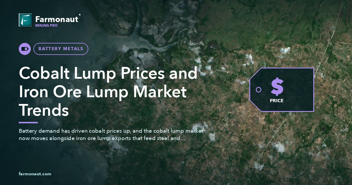 Cobalt Lump Prices And Iron Ore Lump Market Trends