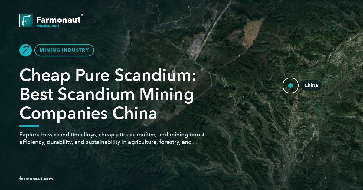 Cheap Pure Scandium: Best Scandium Mining Companies China