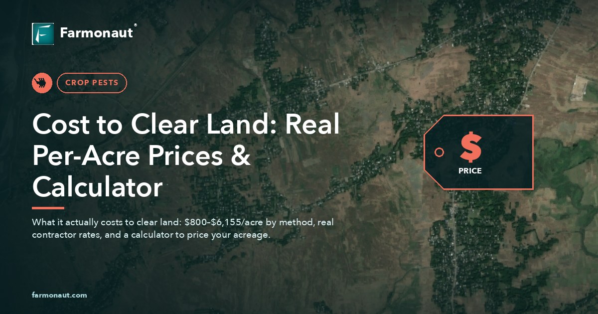 Cost To Clear Land: Real Per-Acre Prices &Amp; Calculator