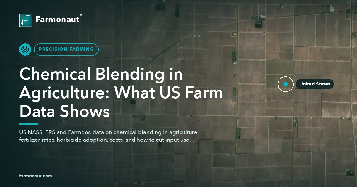 Chemical Blending In Agriculture: What Us Farm Data Shows
