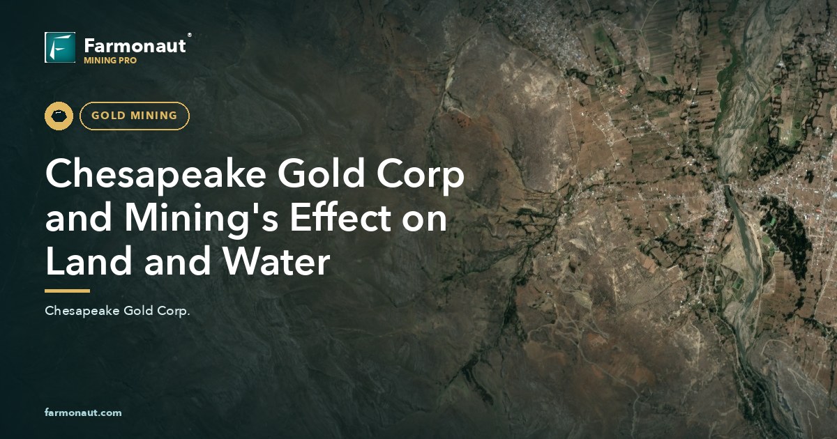 Chesapeake Gold Corp And Mining'S Effect On Land And Water