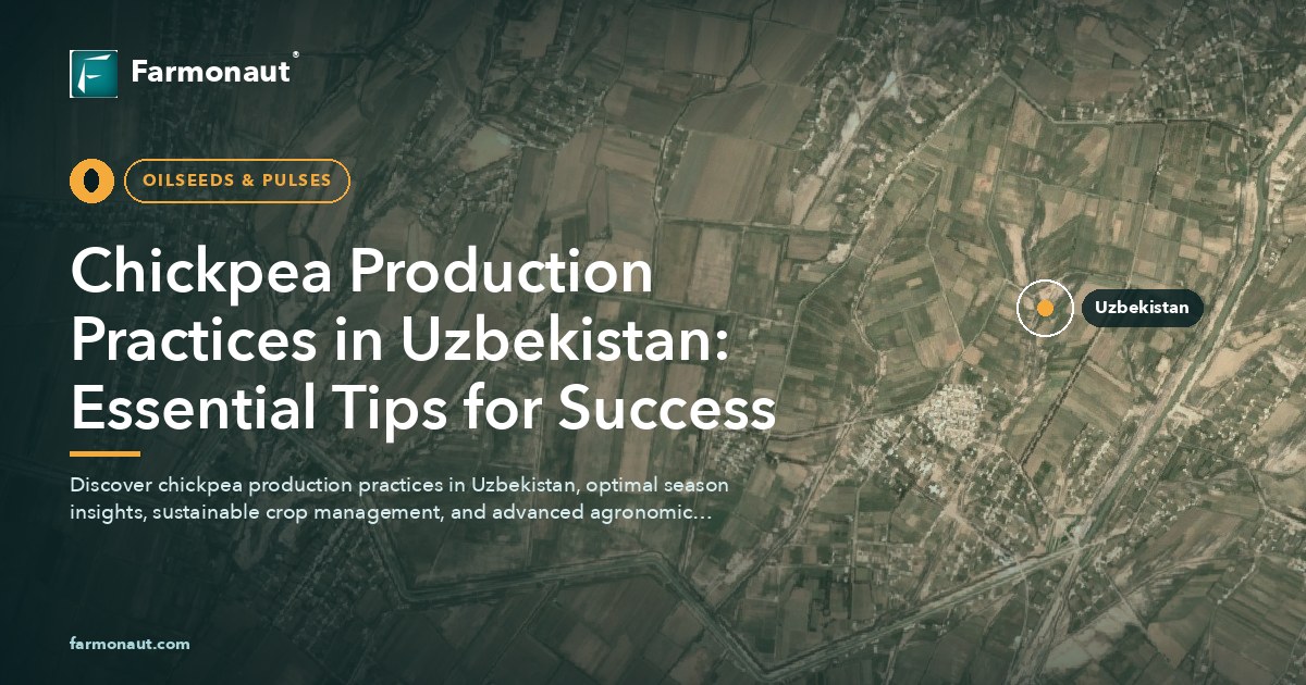Chickpea Production Practices In Uzbekistan: Essential Tips For Success