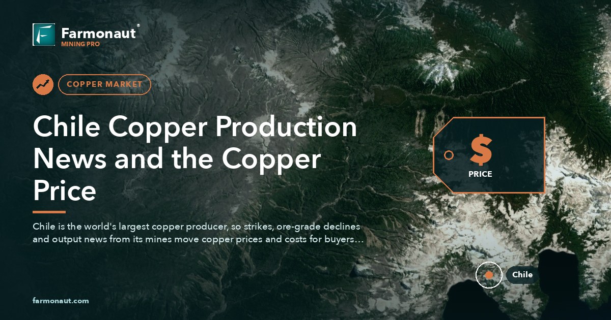Chile Copper Production News And The Copper Price