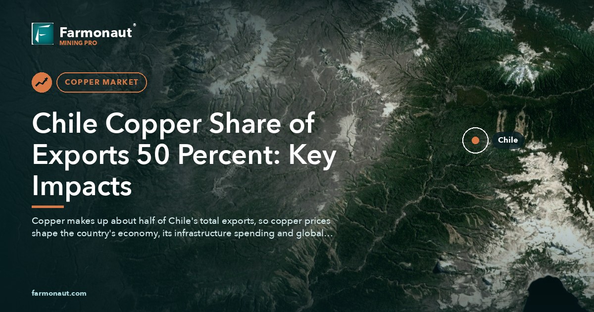 Chile Copper Share Of Exports 50 Percent: Key Impacts