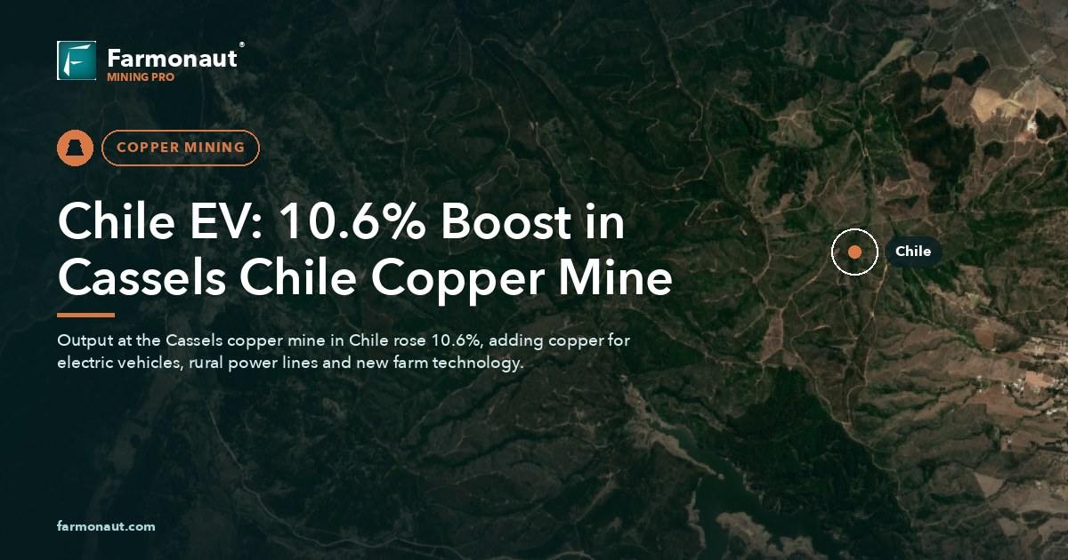 Chile Ev: 10.6% Boost In Cassels Chile Copper Mine