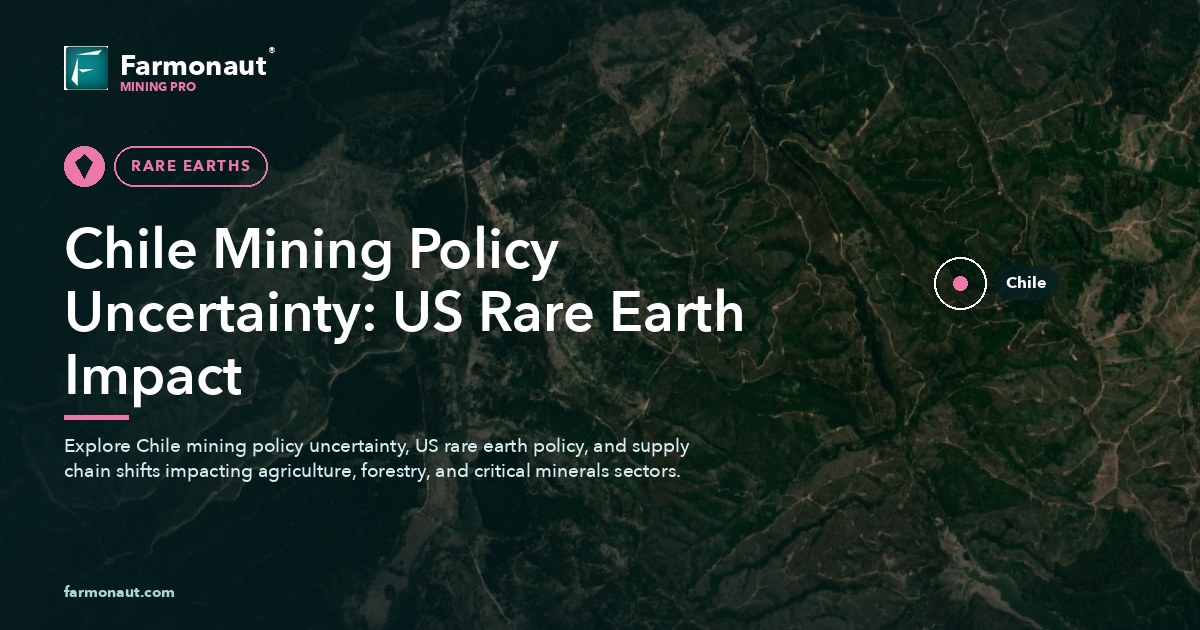 Chile Mining Policy Uncertainty: Us Rare Earth Impact