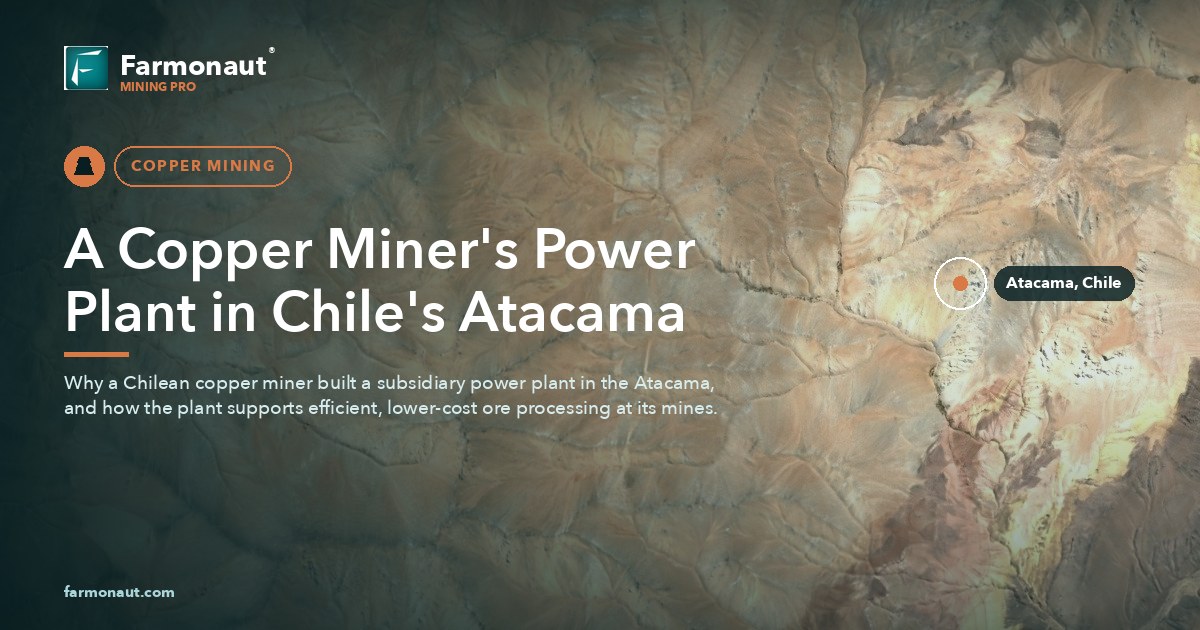 A Copper Miner'S Power Plant In Chile'S Atacama