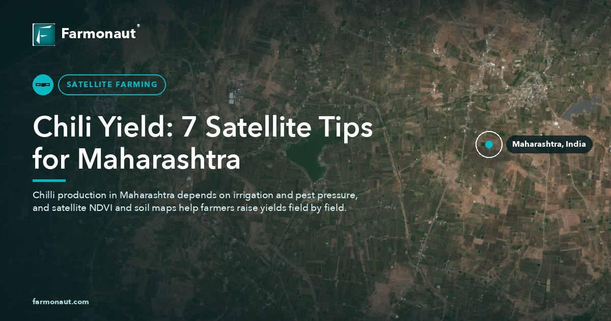 Chili Yield: 7 Satellite Tips For Maharashtra
