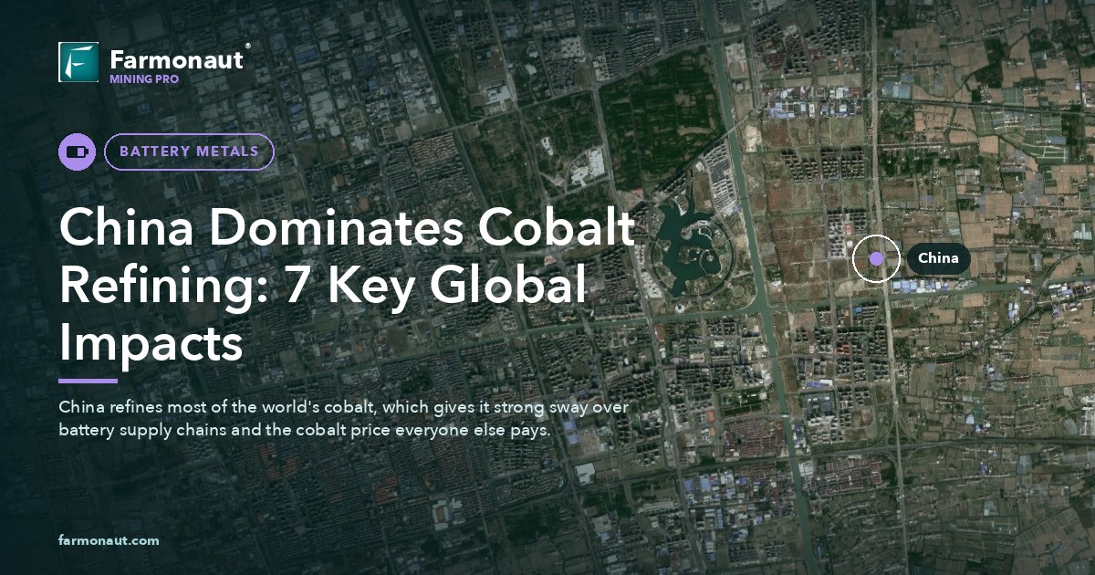 China Dominates Cobalt Refining: 7 Key Global Impacts