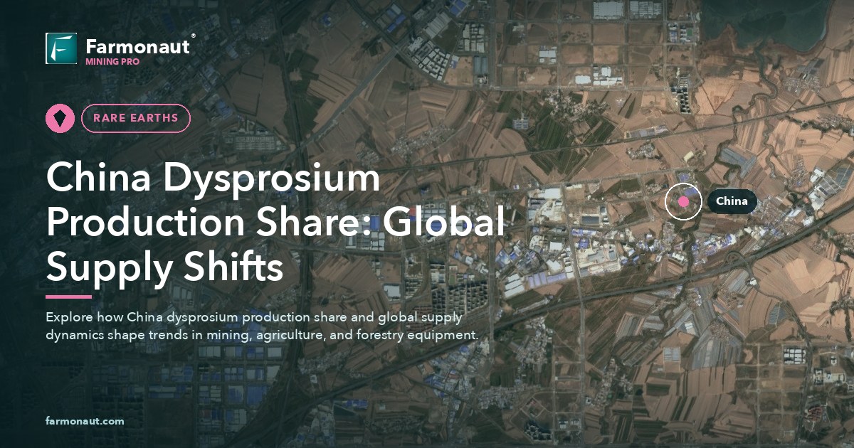 China Dysprosium Production Share: Global Supply Shifts