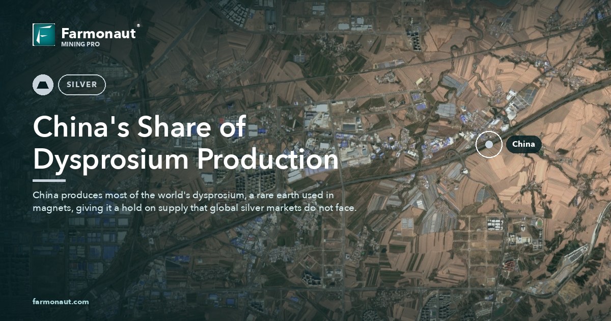 China'S Share Of Dysprosium Production