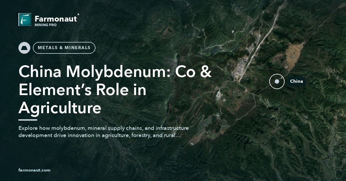 China Molybdenum: Co &Amp; Element’s Role In Agriculture