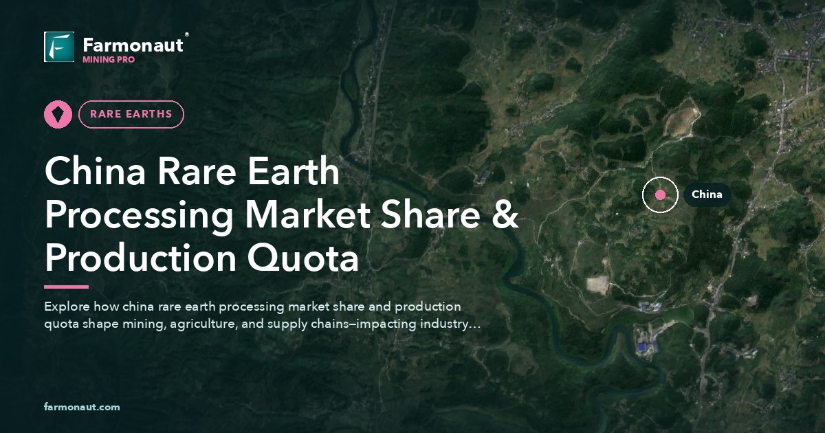 China Rare Earth Processing Market Share &Amp; Production Quota