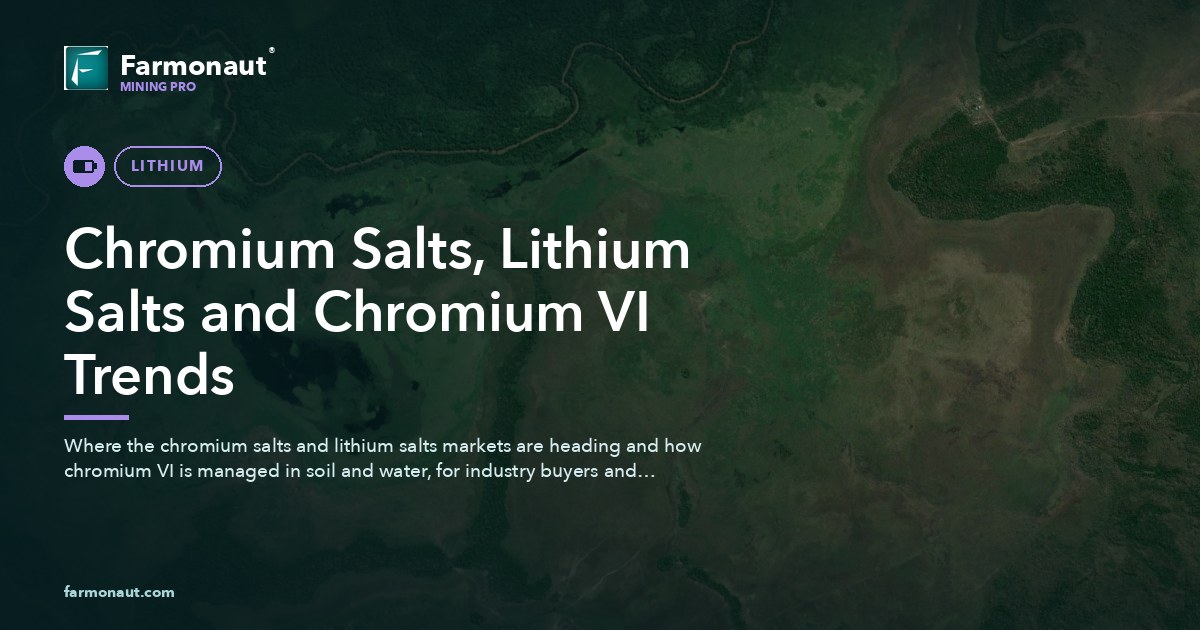 Chromium Salts, Lithium Salts And Chromium Vi Trends