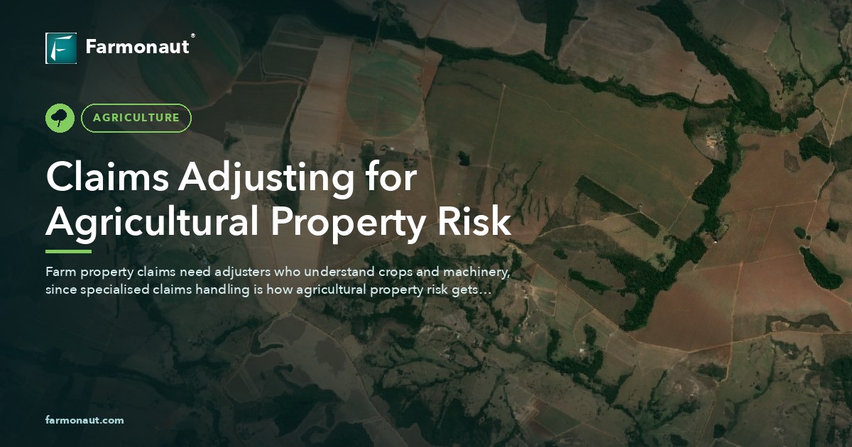Claims Adjusting For Agricultural Property Risk