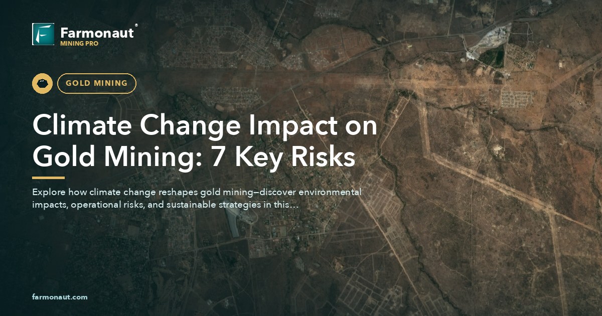 Climate Change Impact On Gold Mining: 7 Key Risks 117 Climate Change Impact On Gold Mining: 7 Key Risks