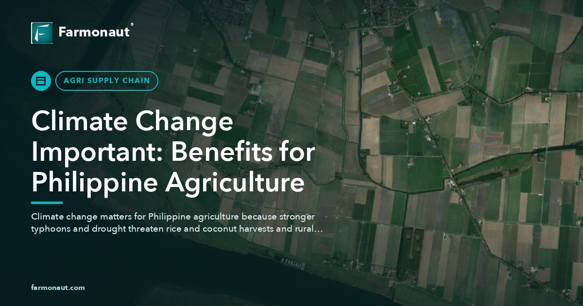 Climate Change Important: Benefits For Philippine Agriculture