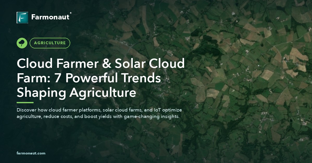 Cloud Farmer &Amp; Solar Cloud Farm: 7 Powerful Trends Shaping Agriculture