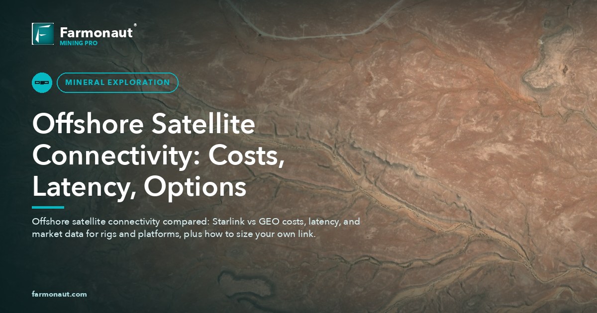 Offshore Satellite Connectivity: Costs, Latency, Options