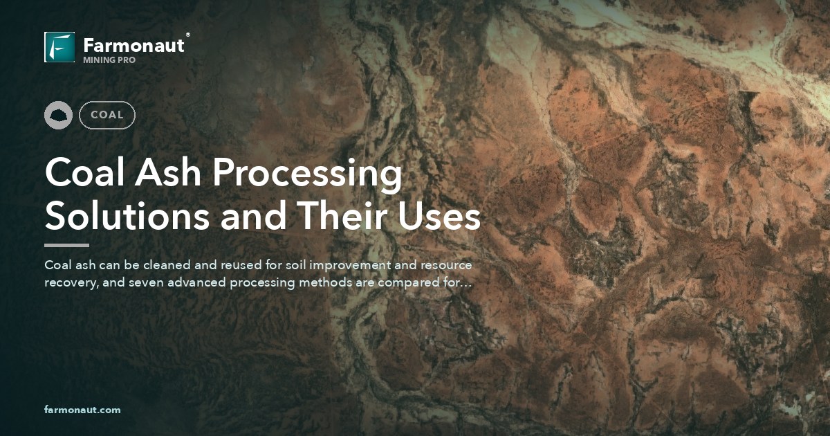 Coal Ash Processing Solutions And Their Uses
