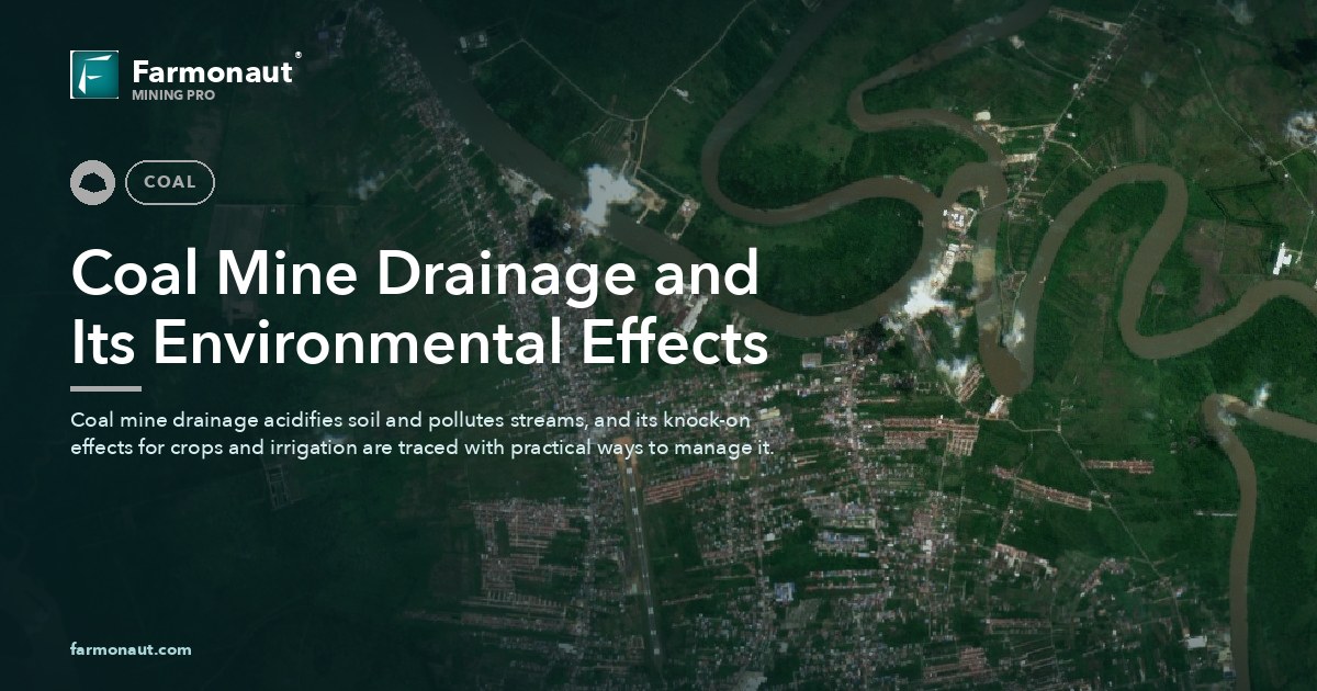 Coal Mine Drainage And Its Environmental Effects