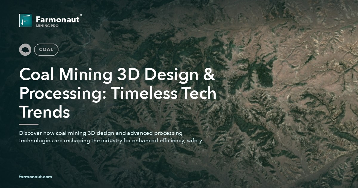Coal Mining 3D Design &Amp; Processing: Timeless Tech Trends