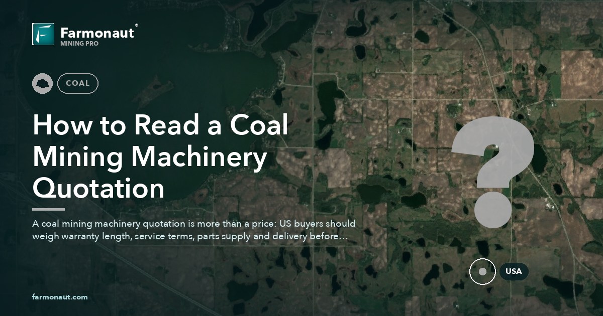 How To Read A Coal Mining Machinery Quotation