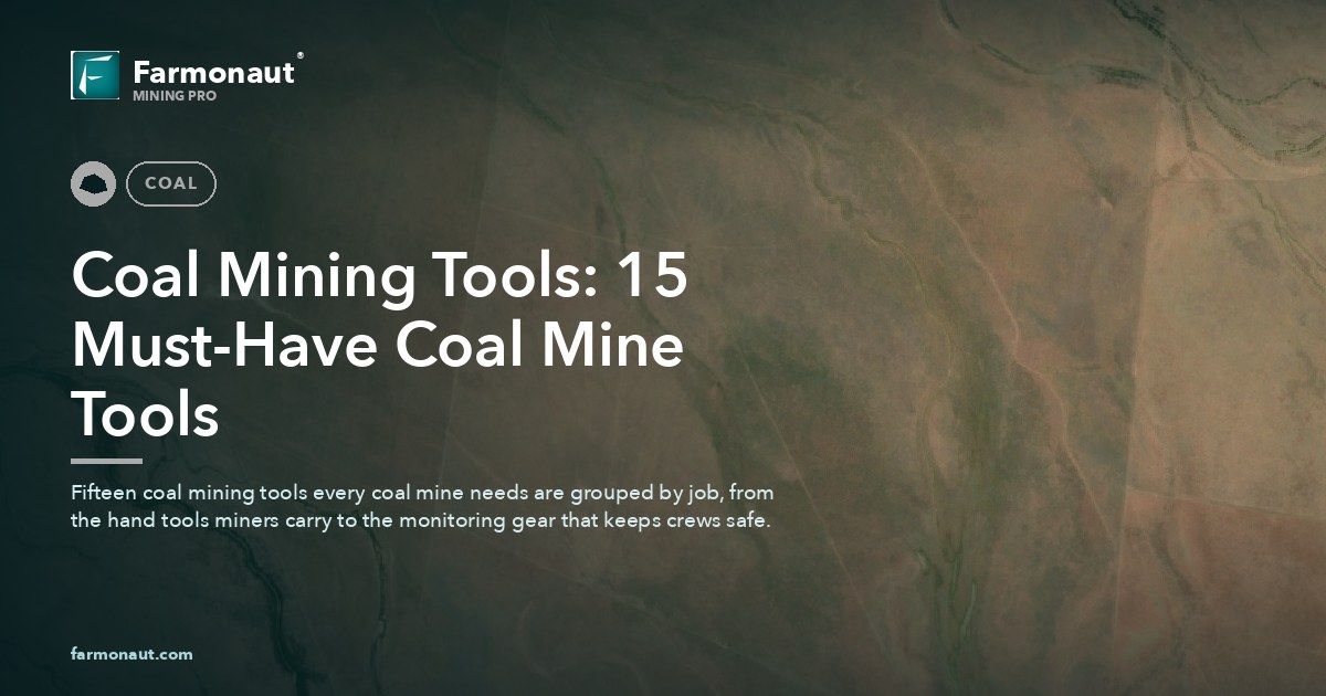 Coal Mining Tools: 15 Must-Have Coal Mine Tools
