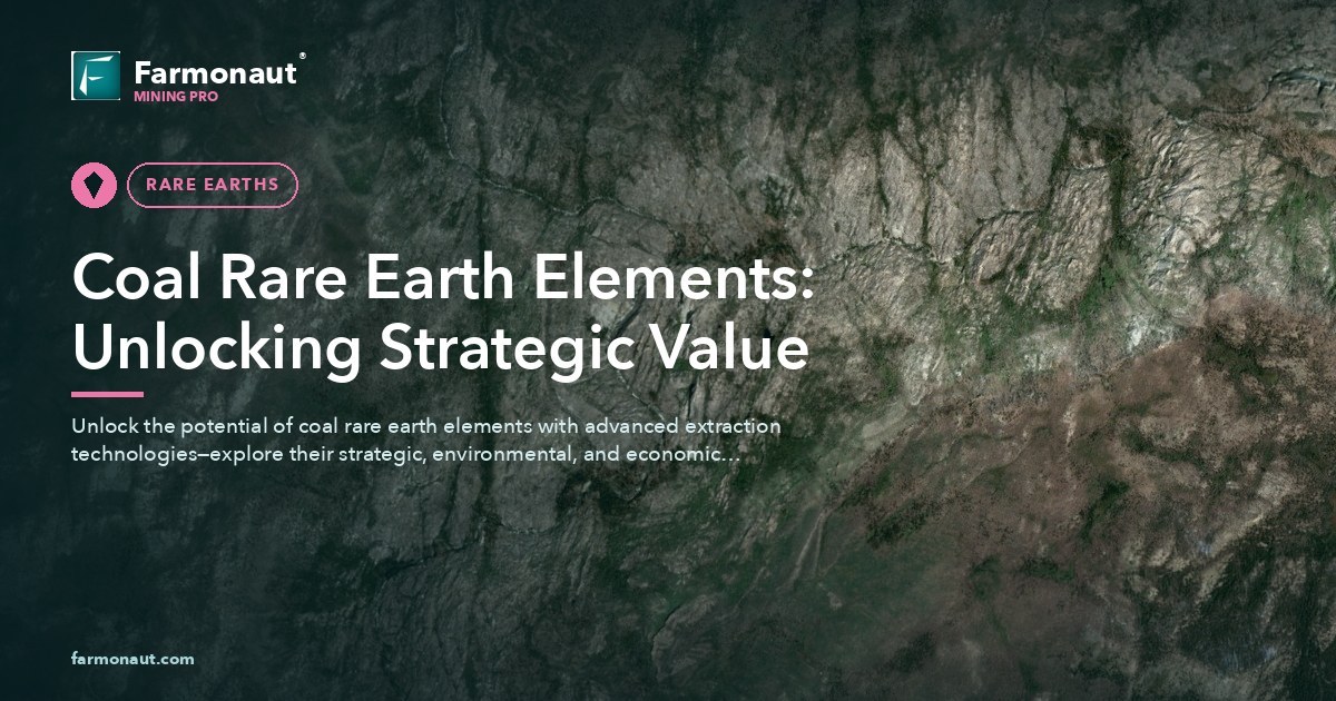 Coal Rare Earth Elements: Unlocking Strategic Value