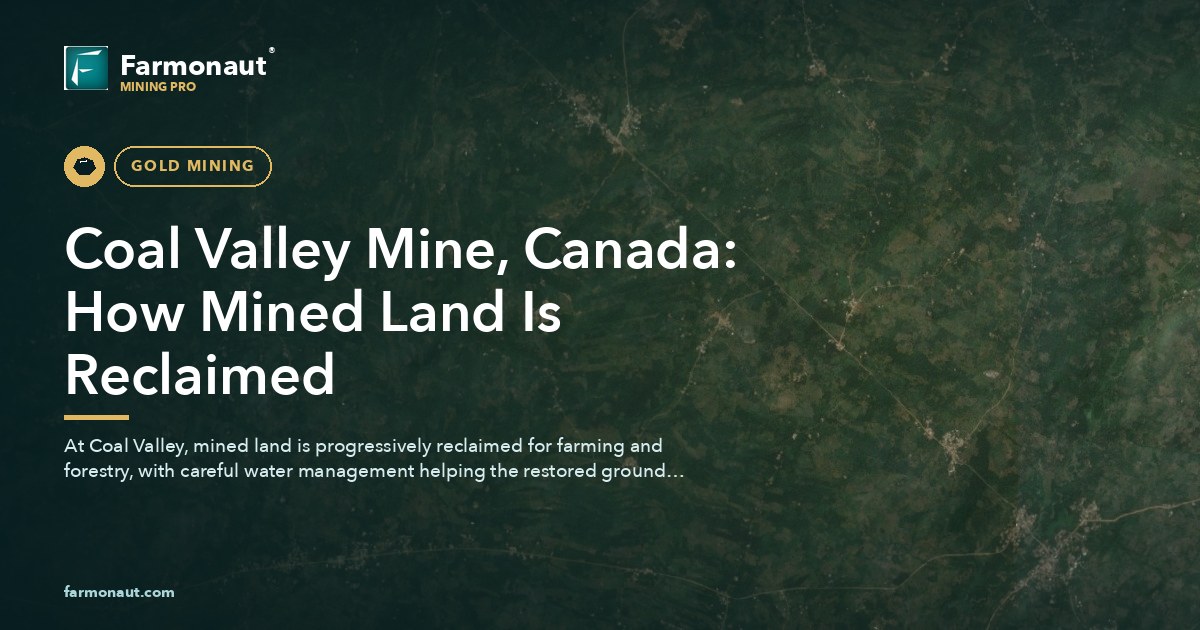 Coal Valley Mine, Canada: How Mined Land Is Reclaimed