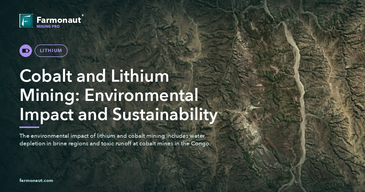 Cobalt And Lithium Mining: Environmental Impact And Sustainability