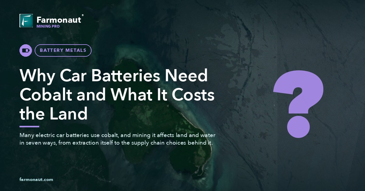 Why Car Batteries Need Cobalt And What It Costs The Land