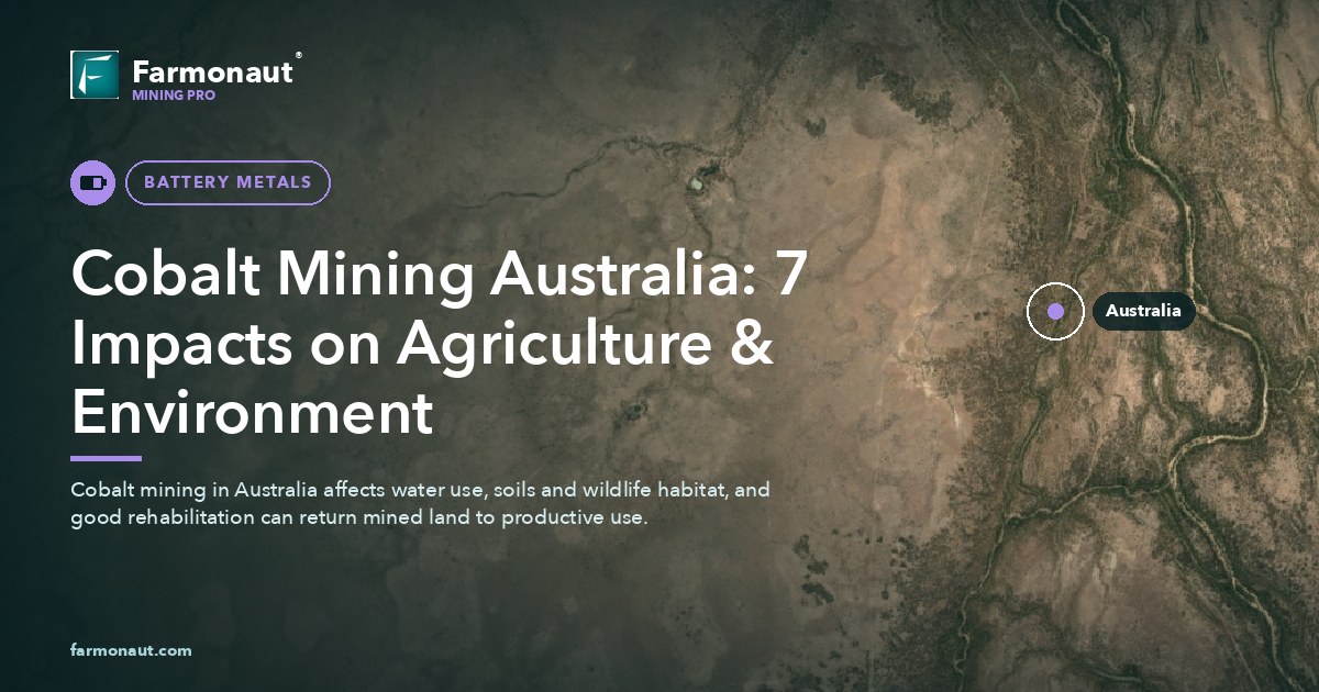 Cobalt Mining Australia: 7 Impacts On Agriculture &Amp; Environment