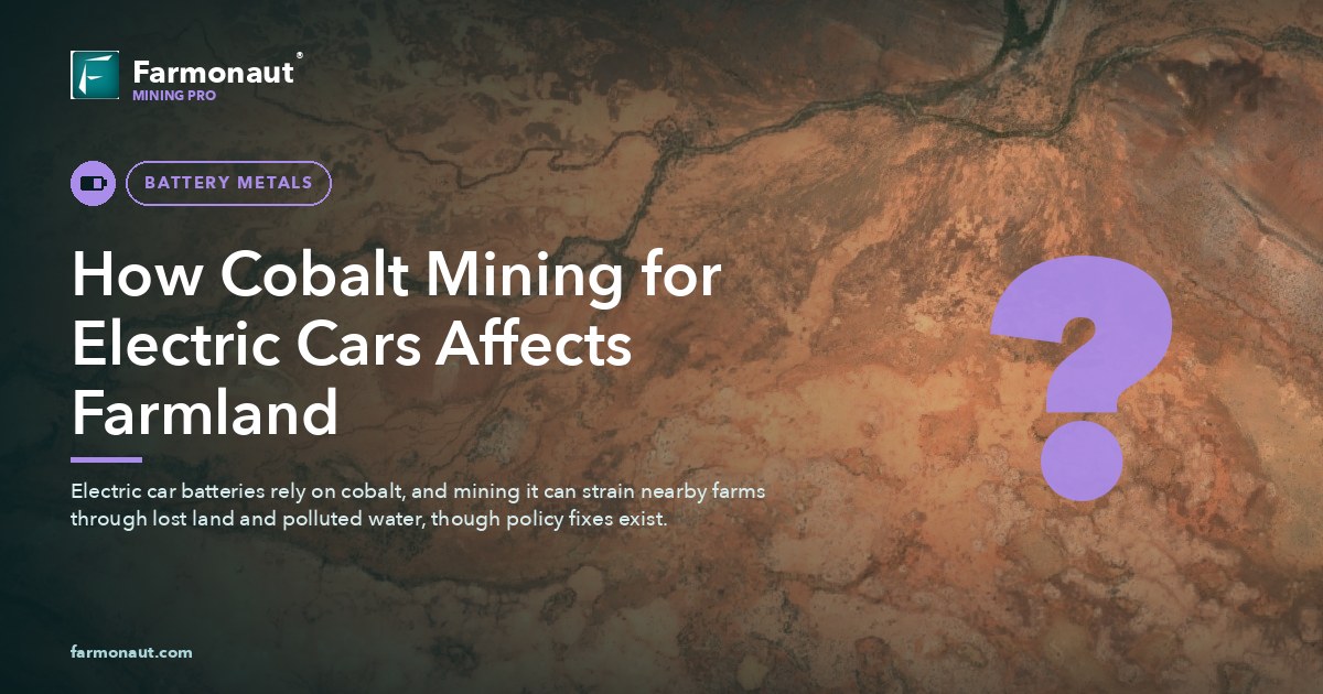 How Cobalt Mining For Electric Cars Affects Farmland