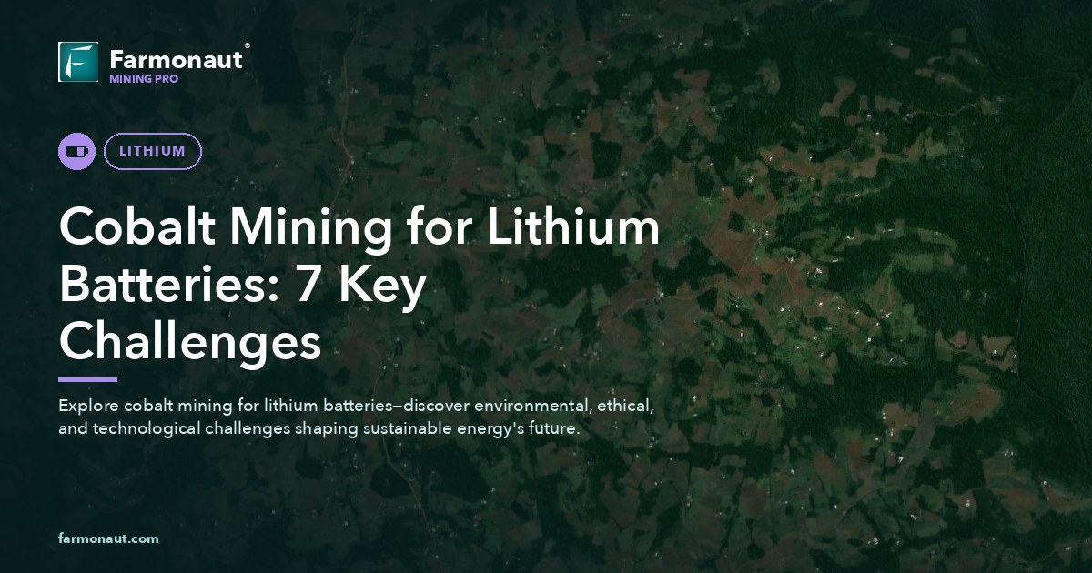 Cobalt Mining For Lithium Batteries: 7 Key Challenges