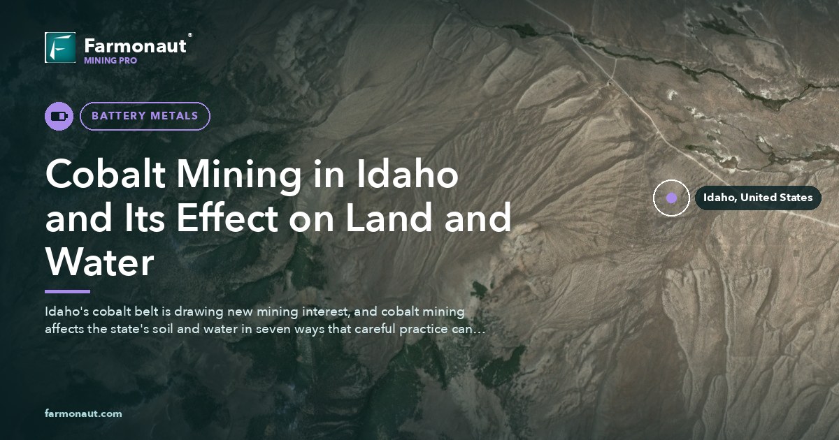 Cobalt Mining In Idaho And Its Effect On Land And Water