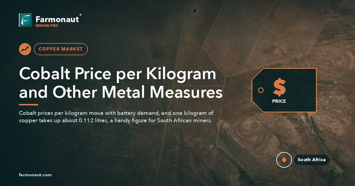 Cobalt Price Per Kilogram And Other Metal Measures