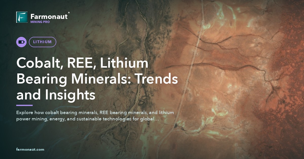 Cobalt, Ree, Lithium Bearing Minerals: Trends And Insights