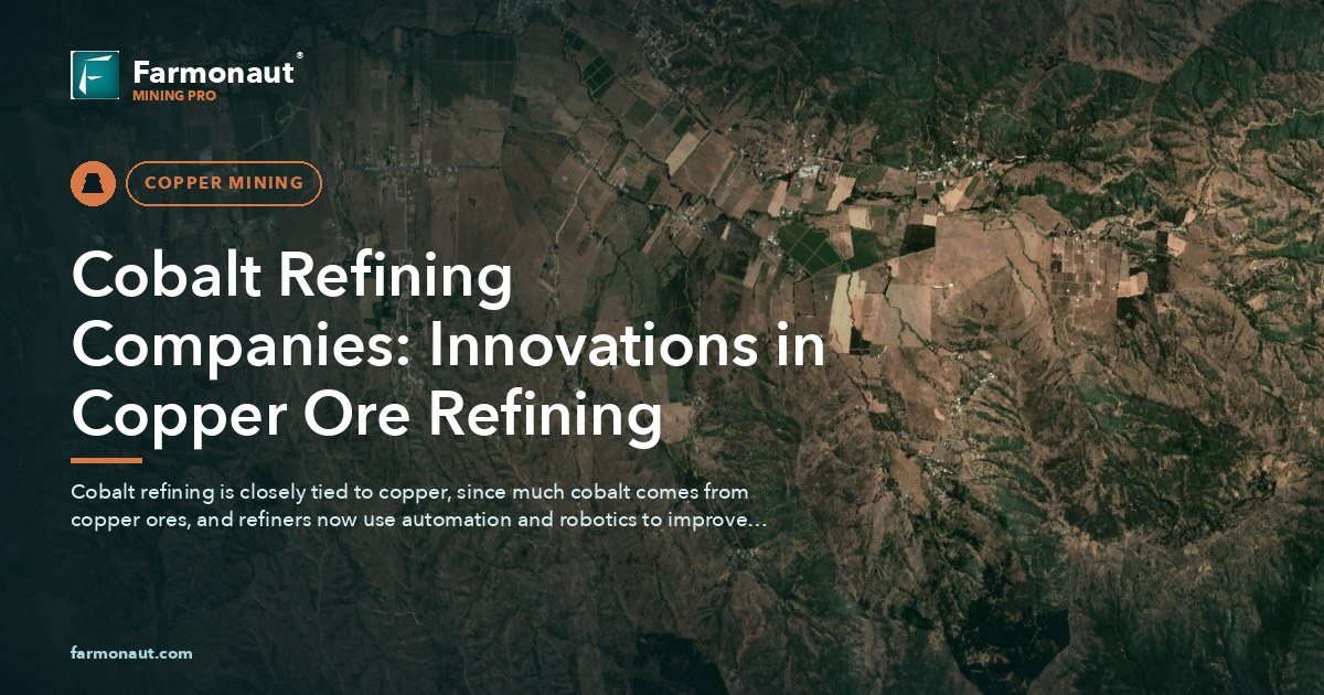Cobalt Refining Companies: Innovations In Copper Ore Refining