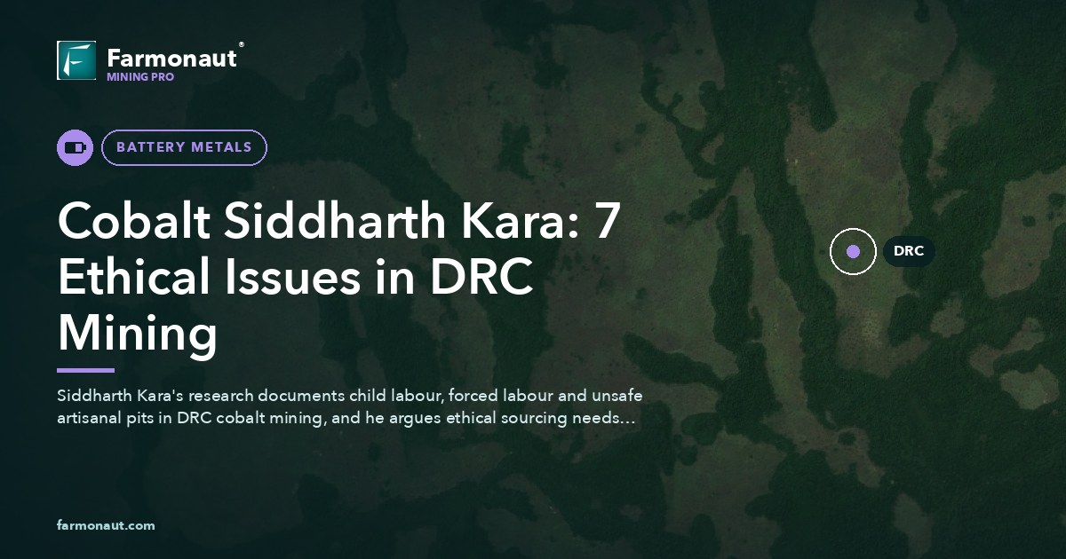 Cobalt Siddharth Kara: 7 Ethical Issues In Drc Mining
