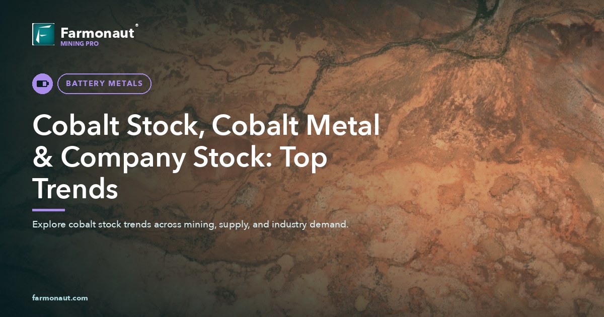 Cobalt Stock, Cobalt Metal &Amp; Company Stock: Top Trends