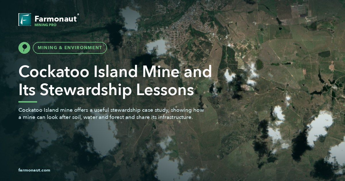 Cockatoo Island Mine And Its Stewardship Lessons