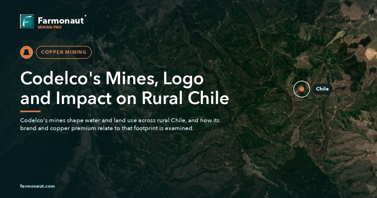 Codelco'S Mines, Logo And Impact On Rural Chile