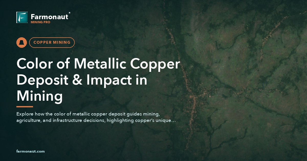Color Of Metallic Copper Deposit &Amp; Impact In Mining